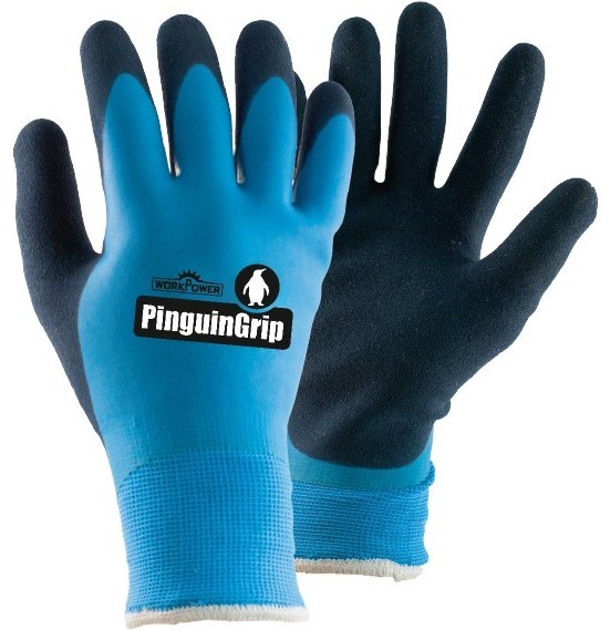 Work Power Pinguin Latex-Kälteschutzhandschuhe