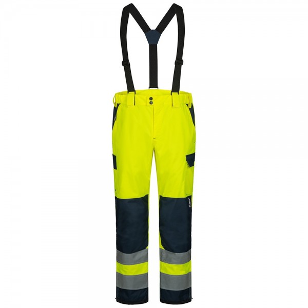 elysee 23716 FLOKI Warnschutz-Bundhose leuchtgelb-marine