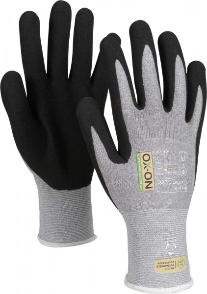 OX-ON Recycle Comfort 16300 Nitril-Schutzhandschuhe