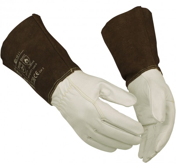 Guide 225 Schweißerschutzhandschuhe aus Ziegennarbenleder bis 100 °C