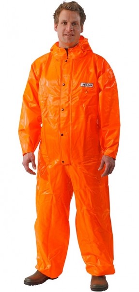 Ocean 060009 Offshore Pro ölresistenter Regenoverall, flammhemmend