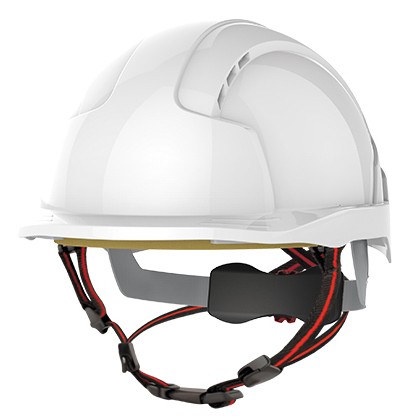 JSP AJS260 EVOLite Schutzhelm Drehradverschluss 4-Punkt-Kinnriemen belüftet