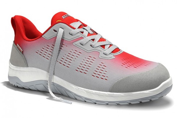 Elten Luan 729121 Sicherheitshalbschuhe grey-red Low ESD S1PS