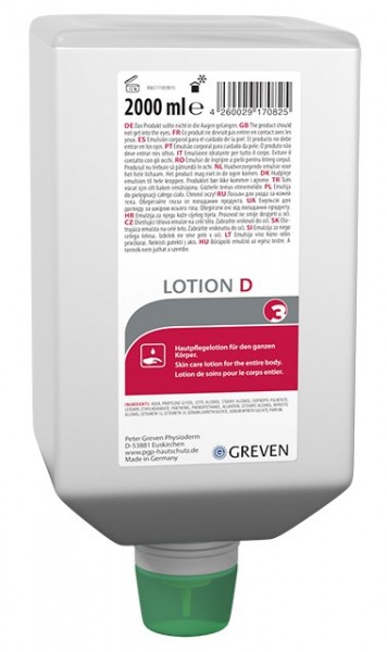 Greven Lotion D 2 Liter Varioflasche