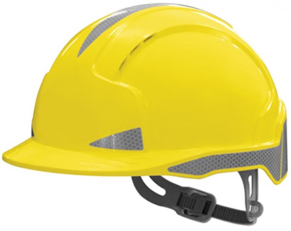 JSP AJB160 EVOLite CR2 Warnschutzhelm Gleitverschluss 1000V unbelüftet