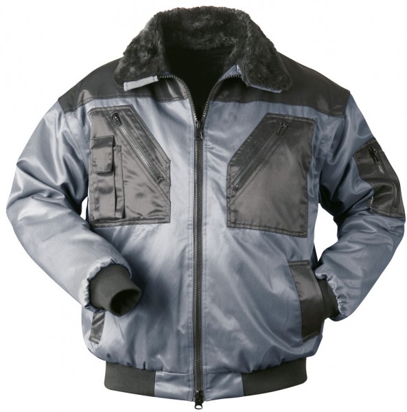 Norway Tromsoe 23621 Pilotjacke grau-schwarz