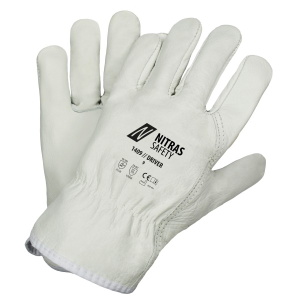 Nitras 1409 Driver Rindvolllederhandschuhe