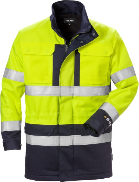 Fristads 125947 Flame High Vis Winterparka Kl. 3 4589 FLAM