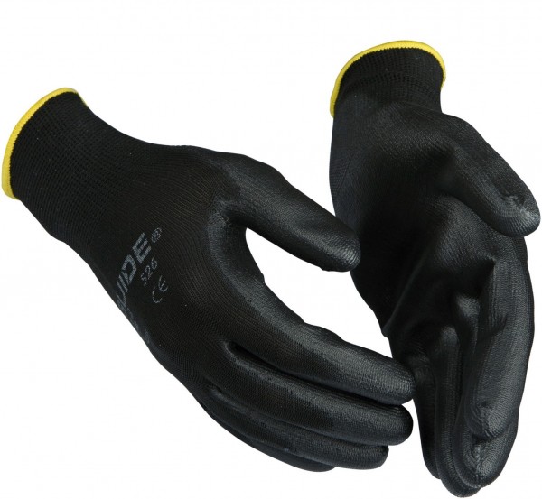 Guide 526 PU-Schutzhandschuhe teilbeschichtet schwarz