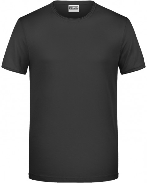James & Nicholson 8002 Herren T-Shirt Rollsaum in 5 Farben