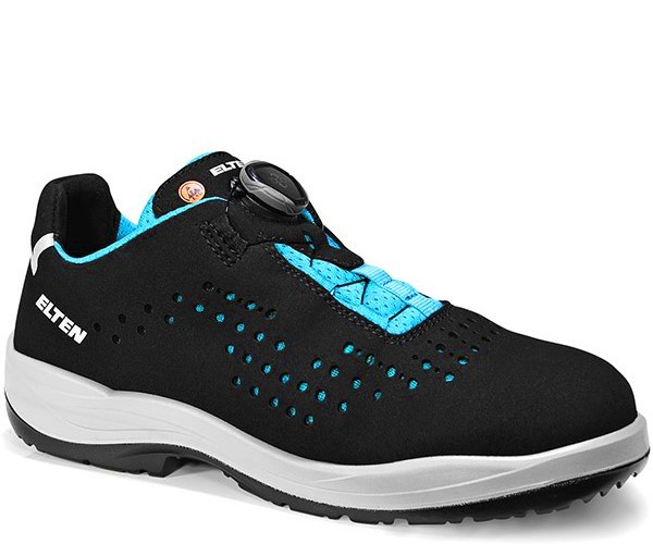 Elten Impulse Lady Boa aqua Low 74831 Damen-Halbschuhe ESD S1P