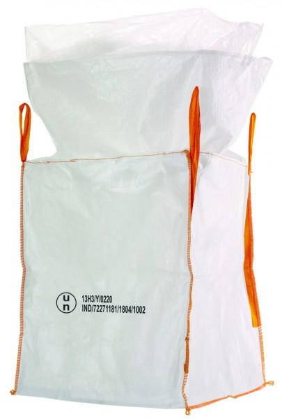 Tector 84747 UN-Gefahrgut Big Bag 90 x 90 x 110 cm mit Schürze und Inliner