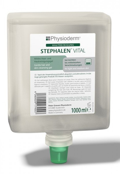 Greven Hautreinigung Stephalen Vital 1 Liter Neptuneflasche