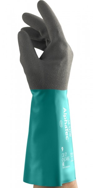 Ansell AlphaTec 58-535W Nitril-Chemikalienschutzhandschuhe