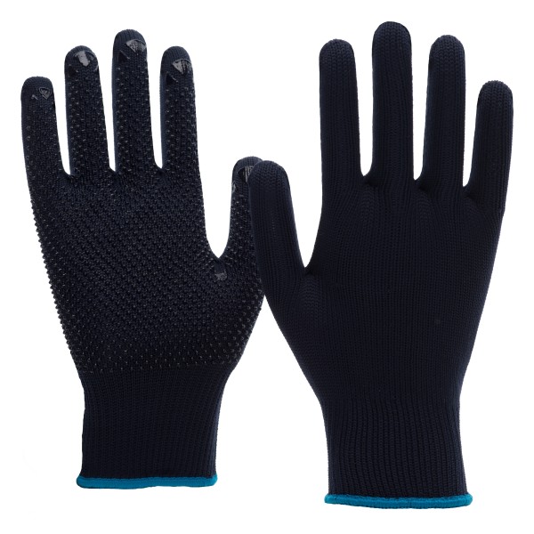 Nitras 6101 Nylon-Baumwoll-Strickhandschuhe mit PVC-Noppen