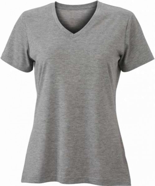 James & Nicholson JN973 Damen Melange V-Shirt in 9 Farben