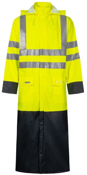 Lyngsøe LR8085 lange flammenhemmende Warnschutz-Regenjacke