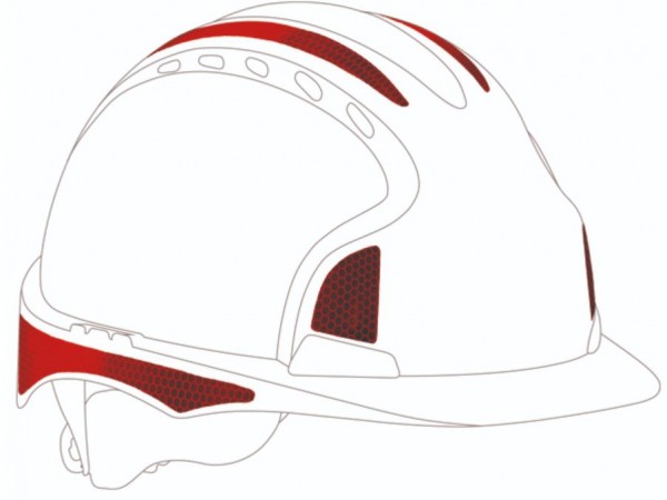 JSP AHV391 CR2 Reflektionskit Aufkleber für EVO2 und EVO3