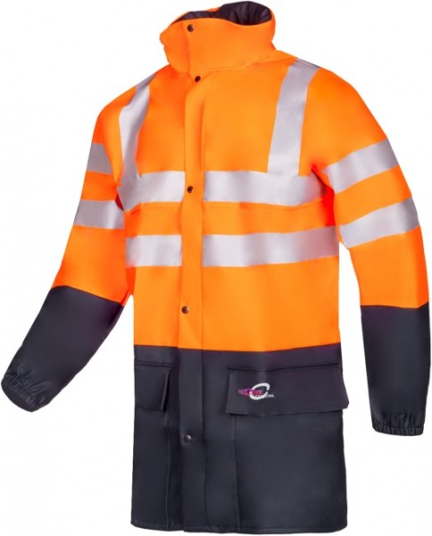 Sioen Carmaux 4303A2FE0 Warnschutz-Regenjacke