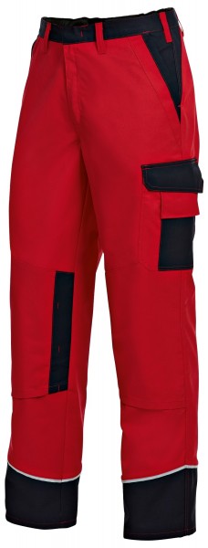 BP 1609-559 Arbeitshose mit Kniepolstertaschen und verdeckten Knöpfen Work & Wash Color