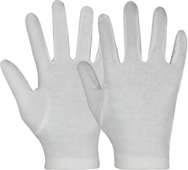 Hase 508800 Metz Baumwollhandschuhe mit Schichtel