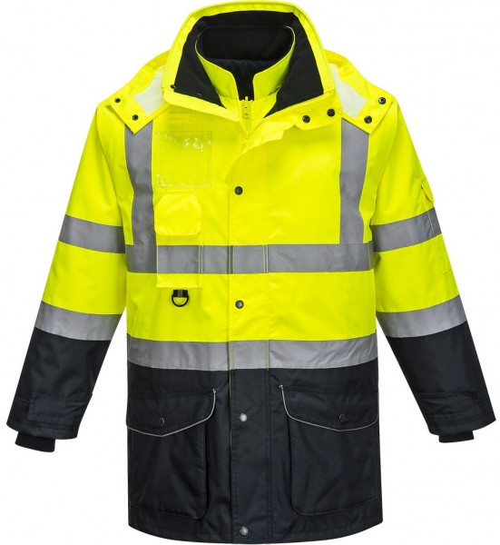 Portwest S426 Warnschutz 7-in-1 Kontrast Verkehrsjacke