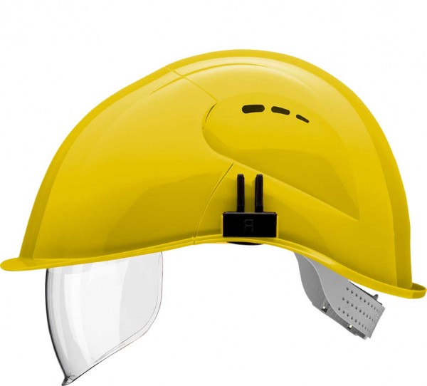 VOSS Schutzhelm mit integriertem Visier VisorLight 6 Punkt