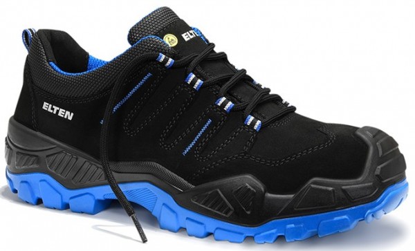 Elten Quentin 723811 Sicherheitshalbschuhe Low ESD S3S black-blue