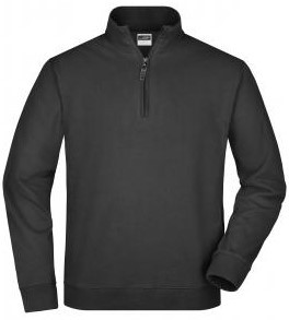 James & Nicholson JN352 Round-Neck Zip