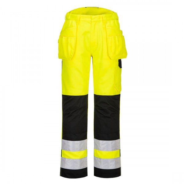 Portwest PW242 - PW2 Warnschutz-Bundhose mit Holstertaschen