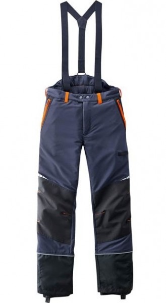 Scheibler HD Concept Professional Forst-Schnittschutz-Bundhose navy-orange-schwarz