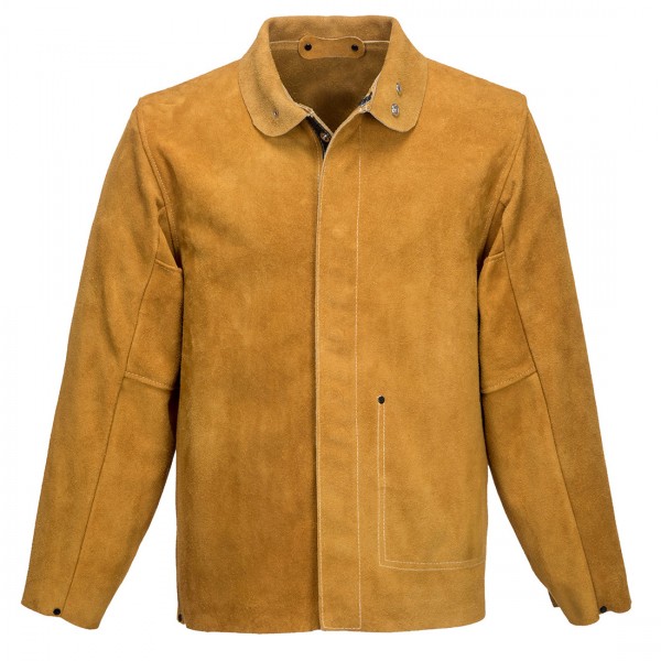 Portwest SW34 Leder-Schweißjacke braun