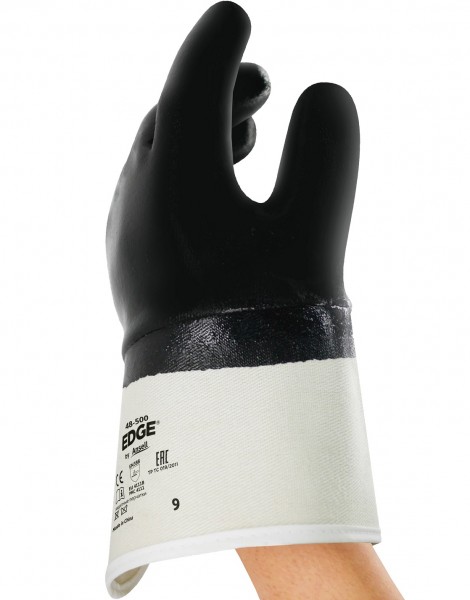 Ansell Edge 48-500 Nitril-Schnittschutzhandschuhe Level B