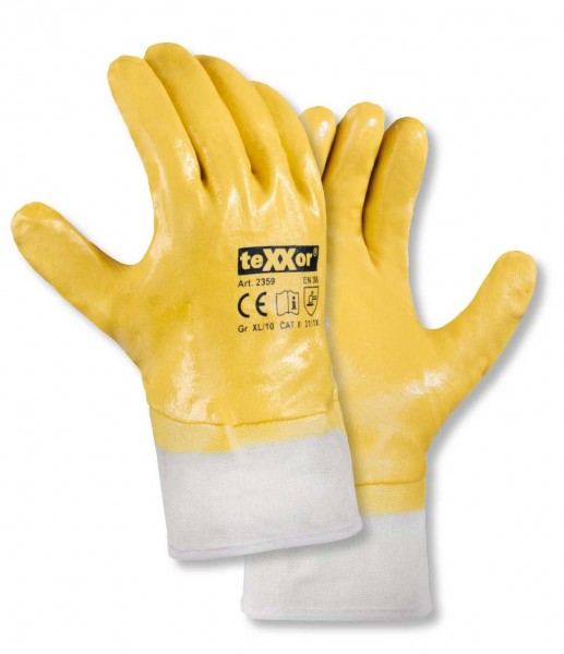 texxor 2359 Nitril-Universalhandschuhe vollbeschichtet