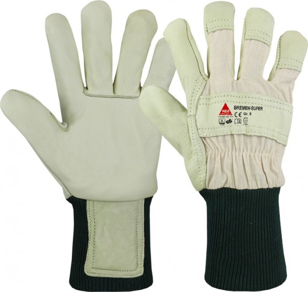 Hase 293330 Bremen Super SB Rindnarbenleder-Schutzhandschuhe