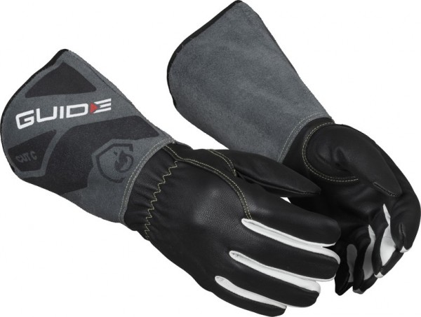 Guide 1342 Schnittschutz-Schweißerhandschuhe Level C