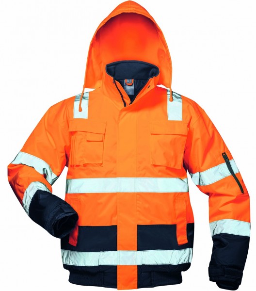 Safestyle Jonas 23545 Warnschutzjacke leuchtorange-marine