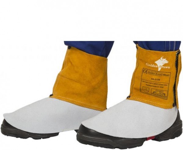 Weldas Golden Brown 44-2106 Rindspaltleder-Gamaschen