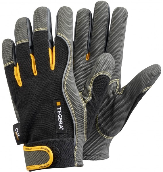 ejendals Tegera 9121 Synthetikleder-Schnittschutzhandschuhe Level C