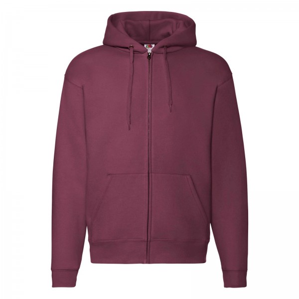 Fruit of The Loom Premium Hooded Sweat Jacket in 9 Farben