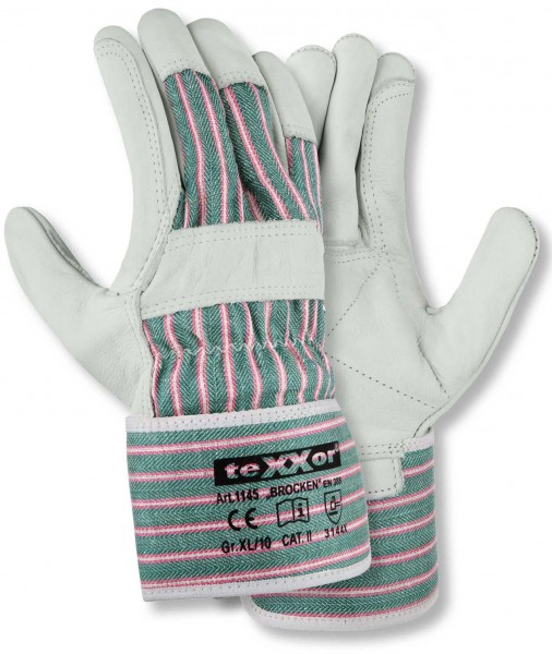 texxor 1145 Brocken Rindvolllederhandschuhe
