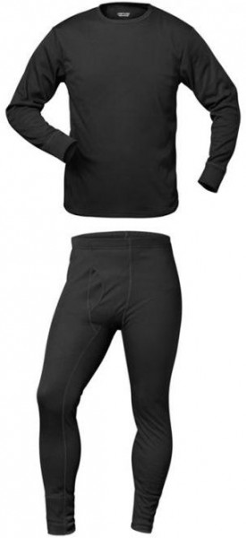 Craftland 26120 NARWAL Funktionsunterwäsche-Set schwarz