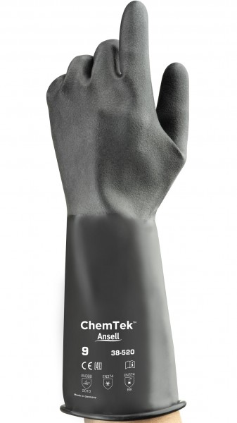 Ansell AlphaTec 38-520 Butyl-Chemikalienschutzhandschuhe