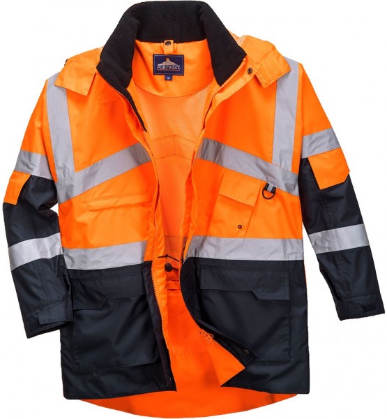 Portwest S760 2-farbige atmungsaktive Warnschutzjacke
