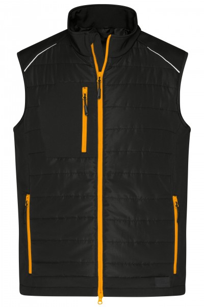 James & Nicholson JN1822 Herren Hybrid Weste in 5 Farben