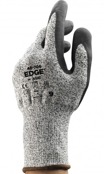 Ansell Edge 48-706 Nitril-Schnittschutzhandschuhe Level C