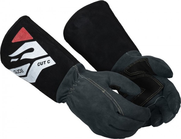 Guide 3571 Schnittschutz-Schweißerhandschuhe Level C