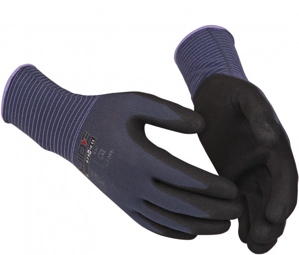 Guide 581 Nitrilschaum-Schutzhandschuhe teilbeschichtet blau