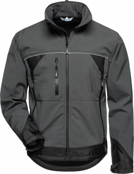 elysee 20002 BETA Softshelljacke grau/schwarz