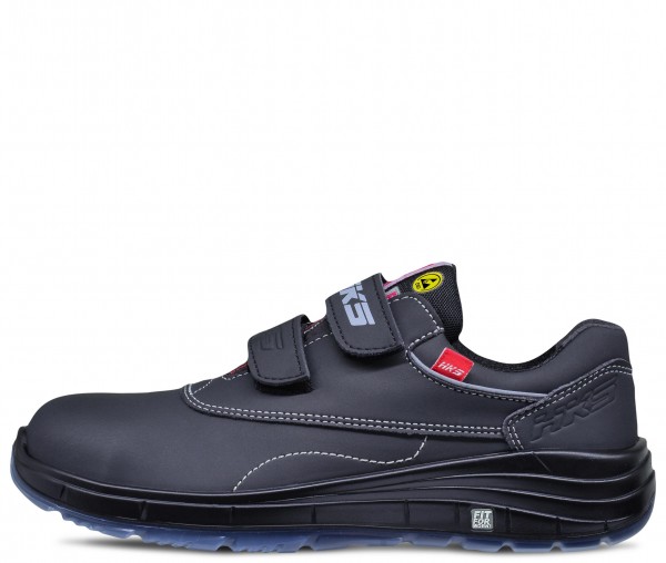 HKS K-Run Cronus 1 TP Halbschuhe S3 SRC ESD mit Klettverschluss schwarz